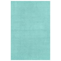 Garland Rug Gramercy Washable Polypropylene Sea Foam Bathroom Carpet, 4' x 6'