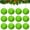 green,Free Size, variant on 12 Pcs Christmas Ball Ornaments Ornaments for Tree,Christmas Tree Decorations,Green Christmas Hanging Decorations Soft Ball Ornaments