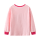 thumbnail image 4 of Kid's 2pcs Pajamas, Long Sleeve Top & Elastic Waist Pants , Cartoon Girl LOVE Print Loungewear, Comfy Casual PJ Set, Girl's, 4 of 5