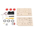 thumbnail image 4 of Kozecal Electric Wooden Gliding Aircraft,Assemble Toy Set,Electric Wooden Gliding Aircraft Handmade DIY Model Assembly Toys For Children's Science Experiments, 4 of 8
