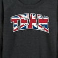 thumbnail image 3 of Instant Message - Team Great Britain - Women's Lightweight French Terry Long Sleeve Shirt, 3 of 6