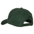 thumbnail image 3 of Camera Design Photographer Embroidered Solid Cotton Cap - Dk Green OSFM, 3 of 5