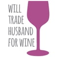 thumbnail image 3 of CafePress - Husband For Wine - Women's Dark Pajamas, 3 of 4