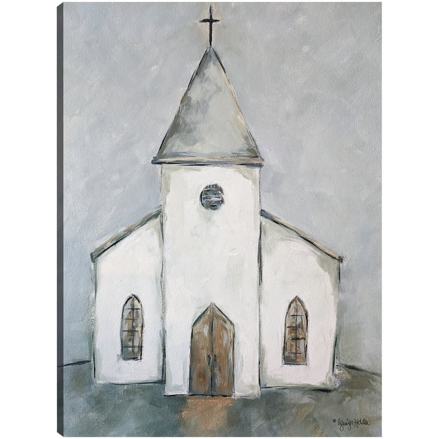 Cuadro Decorativo - La Era de la Iglesia Jr Impresión en canvas, estrechado.