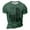 Army Green, variant on 4Th Of July Shirts For Men Fashion American Flag Graphic Tee Independence Day Short Sleeve Round Neck Patriotic T-Shirts Army Green L