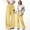 Yellow, variant on Zecgelong Girl's Bowknot Baggy Sweatpants Lightweight Straight Leg Athletic Pants with Pockets Size Beige 4-5 Years