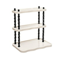 Yonrjhukm Desktop Organizer Shelf, Sturdy Storage Rack for Cup, Tea Set, Cosmetics & Office Supplies, Multi-Layer Space-Saving Countertop Organizer