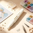 thumbnail image 4 of Automatic Diamond Painting Bead Dispenser, Bead Blitz Diamond Art Pen,No Wax Needed Art Pen for 2.8mm Round Drills, DIY Crafts, For Adults,Accessories Kit, 4 of 8