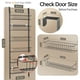 thumbnail image 3 of Organizador Delamu para puertas de despensa, ajustable, metal, 6 niveles, negro, 3 of 9