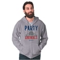 thumbnail image 5 of Party Animals Washington DC Capitol Zip Up Hoodie Men's Women's Brisco Brands S, 5 of 6