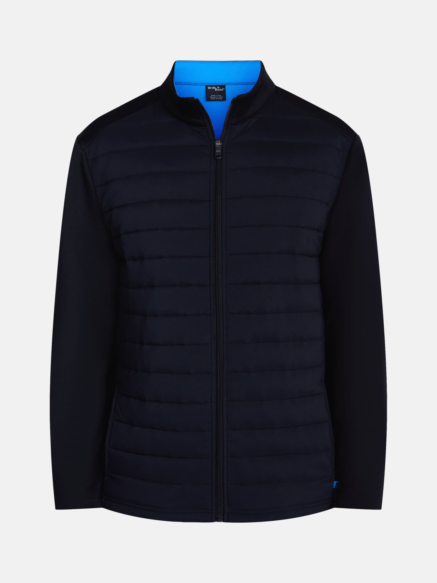 Birdie Bound Men's and Big Men's Tiger Quilted Hybrid Golf Jacket, Sizes XS-5XL
