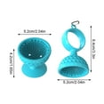 thumbnail image 6 of Eoperou Golf Ball Cleaner: Portable Silicone Golf Cleaning Brush Storage Holder Washer Gift, 6 of 8