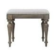 thumbnail image 3 of Highland Park Driftwood Gray Wood Vanity Bench, 3 of 4