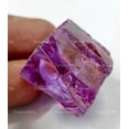 thumbnail image 2 of 165 Ct Bi-Purple Zircon Rough Uncut Shape for Loose Gemstone Lab Created Synthetic Faceting Rough., 2 of 2