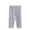 Grey, variant on Girls Casual Capri Leggings Tight Bottom Pants Stretch Leggings Solid Color Elastic High Waisted Athletic Leggings(Blue,7-8 Years)