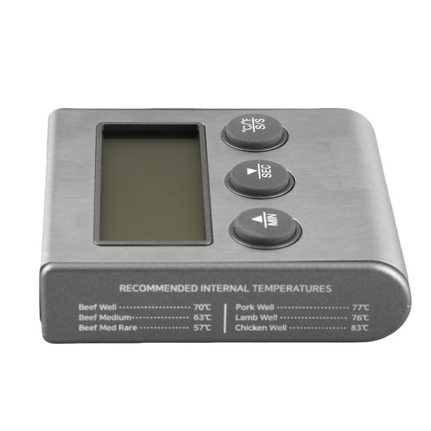 Termómetro de Cocción Digital de la Sonda Digital de 19,3 cm / 7,6 Pulgadas A LARGO