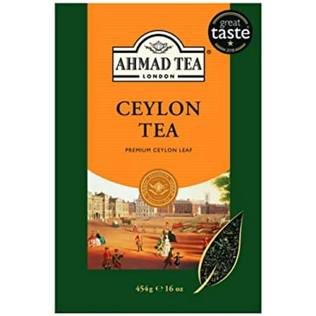 Ahmad Tea Of London : Ceylon Tea (Loose Tea) 454Gram /16 Ounce