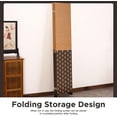 thumbnail image 7 of NiamVelo 4 Panel Wood Rooms Dividers Folding Privacy Screen Portable Screen Partition Wall Dividers for Home Office, CM, 7 of 7