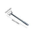 thumbnail image 3 of Weeding Rake, Stainless Steel Gardening Tool for Weed Removal, Long Handle Weeding Rake for Lawn & Garden Maintenance, Heavy Duty Manual Cultivator, Outdoor Garden Tools, 3 of 6