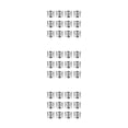 thumbnail image 3 of Monstrate Paquete de 12 anillos para servilletas de fiesta, adorno para cena, soporte con hebilla hueca, suministro para el hogar, restaurante, cafetería, Type3 NO3 Monstrate CBP270500, 3 of 6
