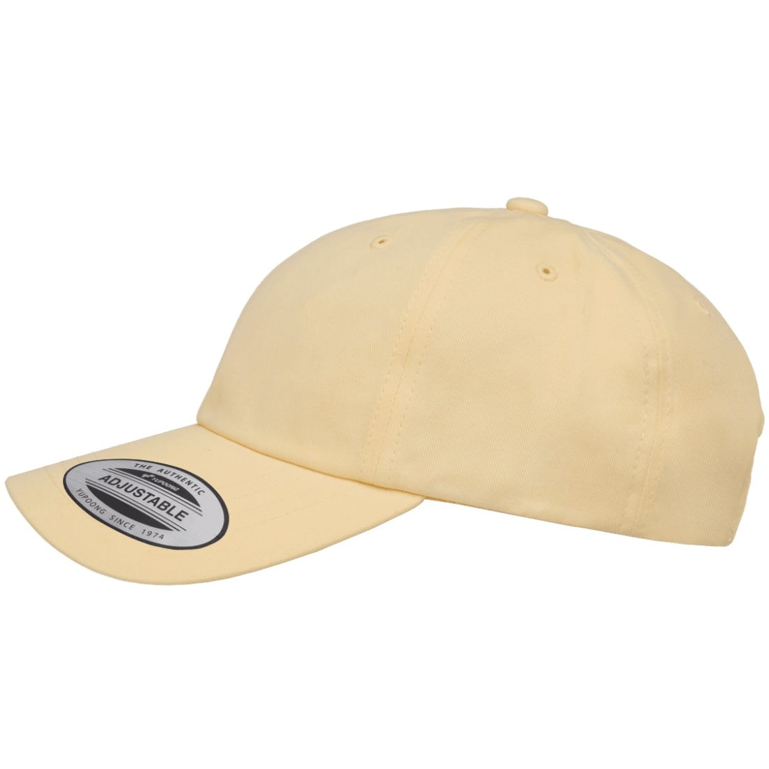 Dad Twill Cap By Flexfit Yupoong Peached Cotton