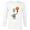White, variant on Disney Toy Story Forky Basketball - Long Sleeve T-Shirt for Men - Customized-White