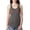 Dark Grey, variant on Dog Heartbeat | Paw Print EKG Lifeline | Veterinarian Vet Tech Dog Lover Ladies Racerback Tank Top, Red, Large