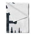 thumbnail image 2 of Adventure Soft Flannel Fleece Throw Blanket, Anchor with a Words Hand Drawn Elements in an Inspirational Style Print, Cozy Plush for Indoor and Outdoor Use, 70" x 90", Indigo, by Ambesonne, 2 of 5