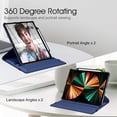thumbnail image 4 of Funda giratoria FINTIE para iPad Pro 12.9 6.ª generación de 2022 con lápiz, 4 of 8