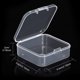 thumbnail image 2 of Caja de almacenamiento de plástico, contenedor rectangular para cuentas, transparente, para manualidades, fabricación de joyas, duradera y fácil de abrir, tapas a presión, materiales de polipropileno, 2 of 6