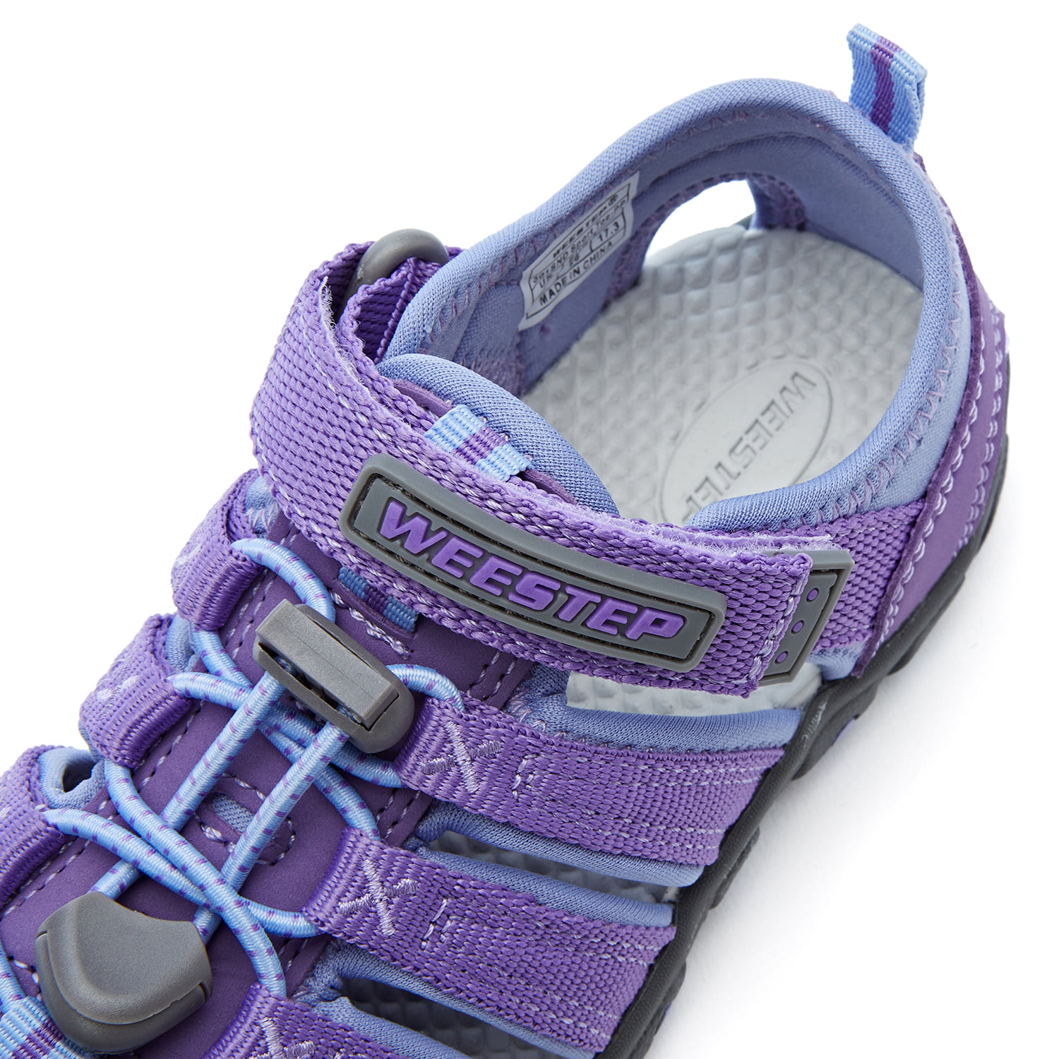 Weestep Boys and Girls Closed Toe Quick Dry Beach Hiking Sandal 