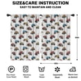 thumbnail image 2 of Blackout Kids Curtains,Monster Cartoon Truck Gray Pattern Children's Insulated Curtains Set Of 2,Bedroom Essentials,Toddler Room Decor 42"x63", 2 of 5