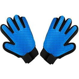 1 Left hand Pack Pet Grooming Glove Pet Hair Remover Deshedding Brush Supplies with Enhanced Five Finger Design Ideal for Dogs Cats and Horses with Long and Short Fur Walmart