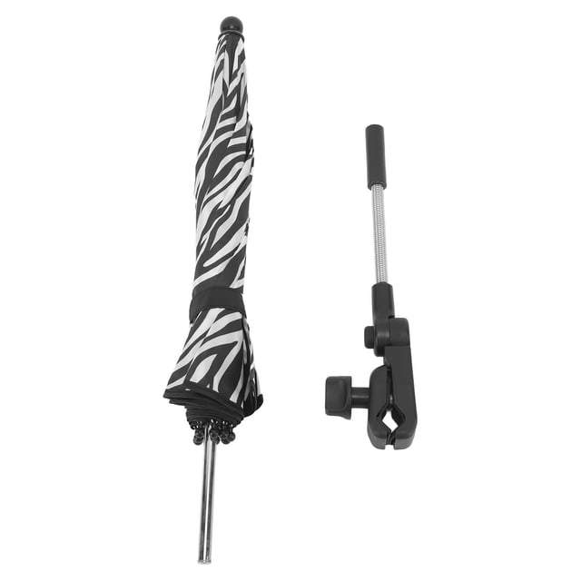 Sombrilla Para Cochecito De Bebé, Sombrilla Universal Portátil Para Cochecito Ajustable En 360 Grados Con Clip Para Cochecito