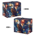 thumbnail image 3 of HELLHERO Eagle Fireworks Design Sewing Machine Protector Cover for Extra Accessories 17.7x8.6x12.5 Inch Soft Home Accessories, 3 of 8