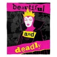 thumbnail image 2 of Disney Villains Beautiful And Deadly Kids Silk Touch Throw Blanket, 2 of 5