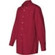 thumbnail image 1 of Van Heusen - Camisa de sarga de manga larga, Scarlet 2XL Van Heusen Camisa de vestir, 1 of 2