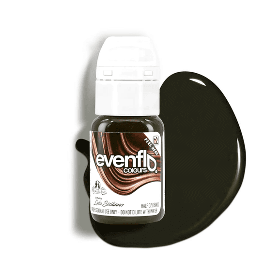 Perma Blend Permanent Makeup Pigments For Permanent Makeup Procedures - Evenflo Colors - Evenflo Oak 1/2oz