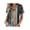 Multicolor cx152, variant on Zeagoo Womens Basic T-shirts Short Sleeve V-Neck Shirts Summer Casual Tops Daily Wear