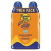 Banana Boat Ultra Sport Clear Sunscreen Spray, Twin Pack, SPF 30, 12 Oz