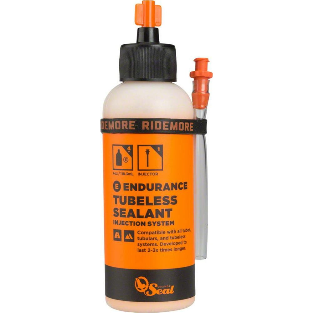 Orange Seal Endurance Tubeless Sealant, 4oz with Twist Lock Applicator