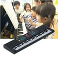 thumbnail image 2 of LOVEVER Electric Piano Instrument Keyboard Piano Instrument 61 Keys Electric Digital Multifunctional with Microphone MQ6186, 2 of 6