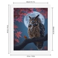 thumbnail image 2 of Paint By Numbers Kit for Adults Beginner - DIY Owl And Bird Under Moonlight Canvas Painting Kits for Adults, Frameless Paint By Number for Adults for Home Wall Decor 16x20 Inch, 2 of 7