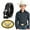 Black, variant on SUOSDEY Kid Western Leather Belts for Cowboy Cowgirl,Boys Girls Embossed Black Belt for Jeans Pant Dresses Birthday Christmas Gifts