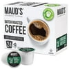 Maud's Organic Mexican Coffee (Organic Medium Dark Roast Coffee), 24ct. Solar Energy Produced Recyclable Single Serve Fair Trade Single Origin Mexico Coffee Pods - 100% Arabica Coffee, KCup Compatible