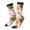 2 Black-1, variant on Cartoon Halloween Print Adult Socks for Men & Women,Calf Socks, Ankle Socks,Boots Socks,Breathable Casual Sock,Unisex Crew Socks