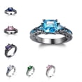 thumbnail image 3 of Ladies Zircon Jewelry Rings From Europe And America, 3 of 5