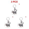 thumbnail image 1 of MINI llavero de gato lindo de dibujos animados para mujer, llavero de gato lindo, llavero de gato creativo Kawaii, llavero de coche para mujer, accesorios colgantes, regalos DIY, 1-5 piezas, 1 of 4