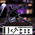 thumbnail image 5 of HYEASTR 3 PCS Titan T13 Action Figures Lucky Dummy 13 Robot Anime Figures Fidget Toys for Boys Autism Sensory Toys Multi Joints Movable Cool Gadget Toys Gifts for Kids Assembly Completed - Set B, 5 of 6