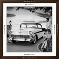 thumbnail image 2 of Art.com 1956 Chevrolet Bel Air Sport Coupe Photo, Brown Frame Wall Art, 38" x 38", 2 of 5